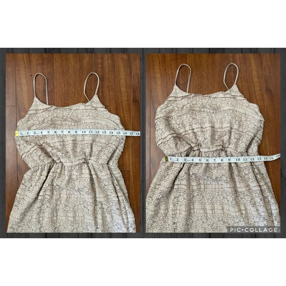 CYNTHIA ROWLEY Woman’s Laced Maxi Spaghetti Strap Dress size 6 - Picture 9 of 12